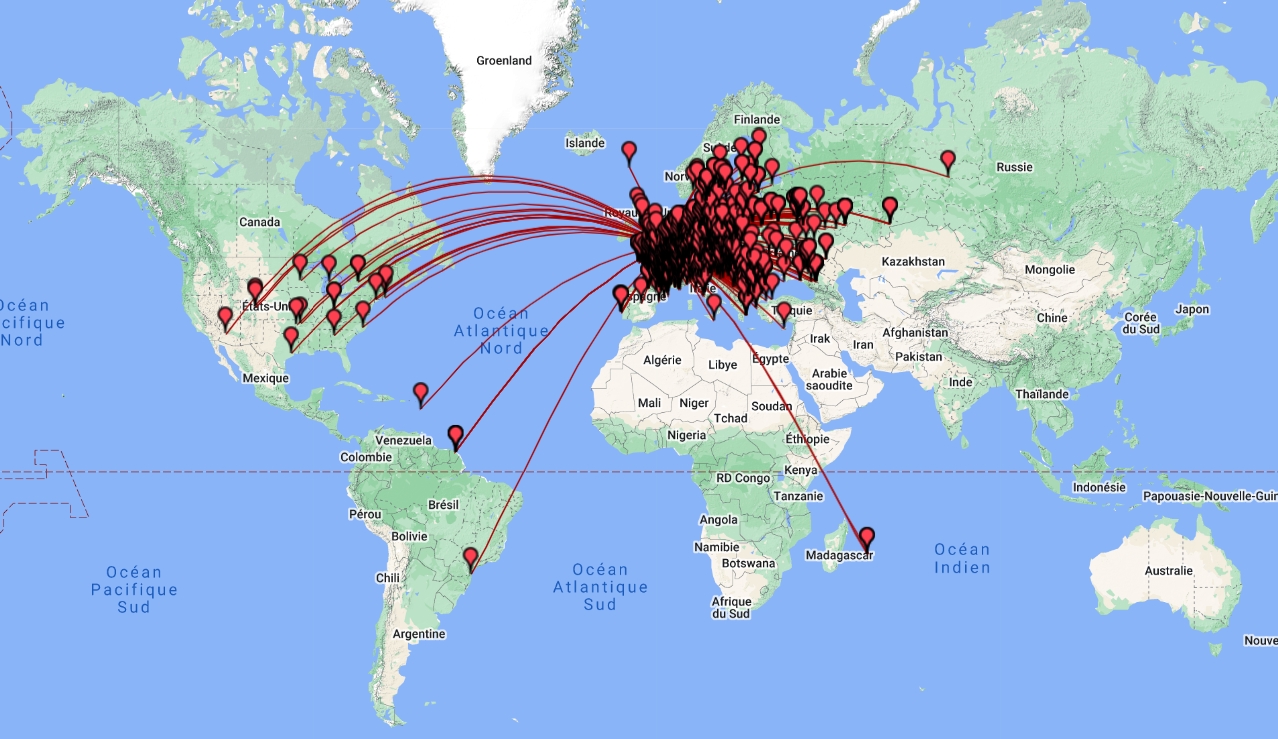 Carte QSO F6UGW CDF CW 2023