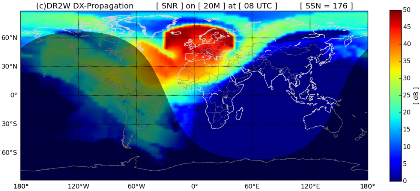 DR2W DX Propagation