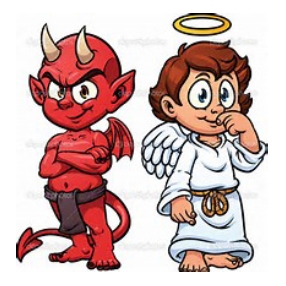 Diable et le saint